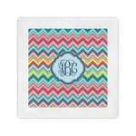 Retro Chevron Monogram Cocktail Napkins