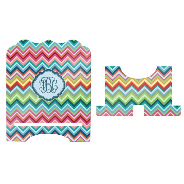 Retro Chevron Monogram Stylized Tablet Stand - Apvl