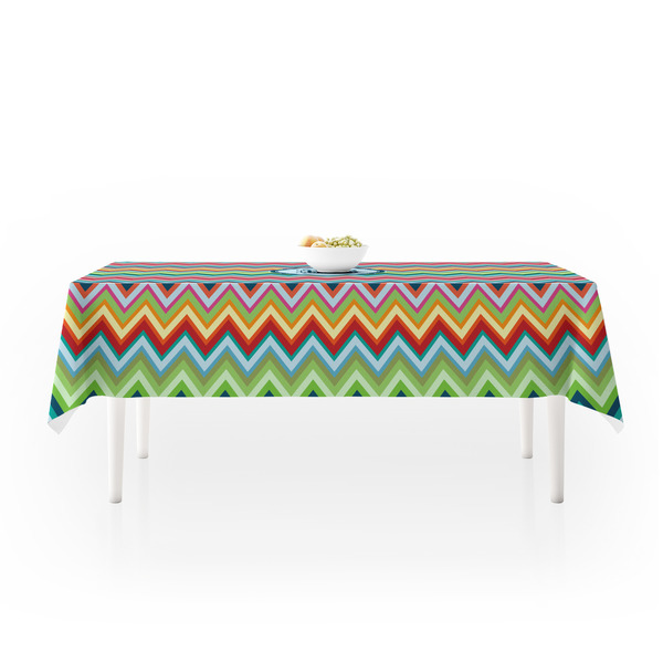 Retro Chevron Monogram Tablecloths (58"x102") - MAIN