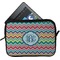 Retro Chevron Monogram Tablet Case / Sleeve (Personalized)