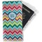 Retro Chevron Monogram Travel Document Holder