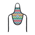 Retro Chevron Monogram Bottle Apron