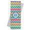 Retro Chevron Monogram Yoga Mat Towel (Personalized)