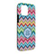 Retro Chevron Monogram iPhone Case - Rubber Lined - iPhone 13 Pro Max