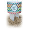 Retro Chevron Monogram Beach Spiker Drink Holder (Personalized)