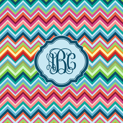 Retro Chevron Monogram