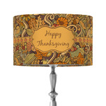 Thanksgiving 12" Drum Lamp Shade - Fabric