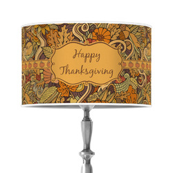 Thanksgiving 12" Drum Lamp Shade - Poly-film