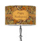 Thanksgiving 12" Drum Lampshade - ON STAND (Poly Film)