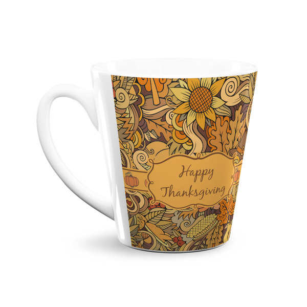 Thanksgiving 12 Oz Latte Mug - Front
