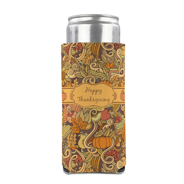 Thanksgiving 12oz Tall Can Sleeve - FRONT (on can)