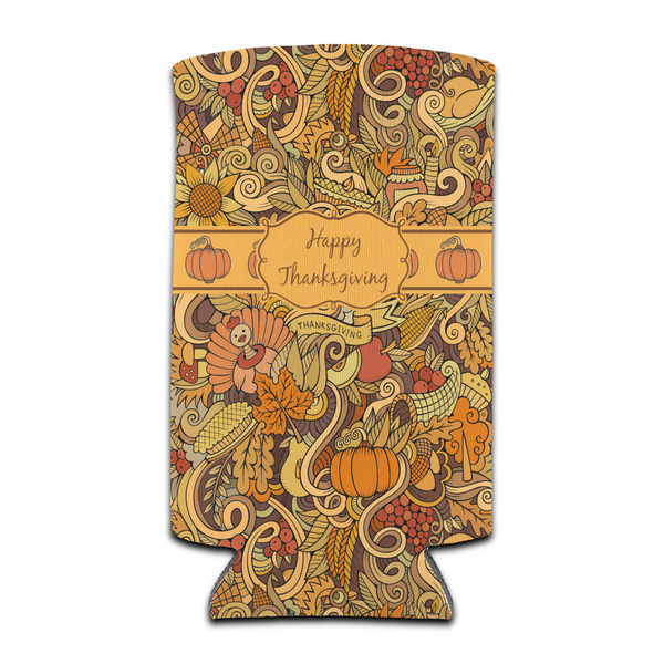 Thanksgiving 12oz Tall Can Sleeve - Set of 4 - FRONT