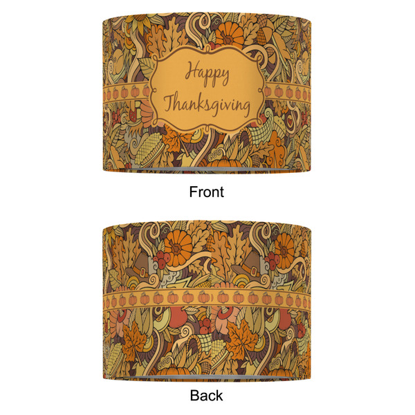 Thanksgiving 16" Drum Lampshade - APPROVAL (Fabric)