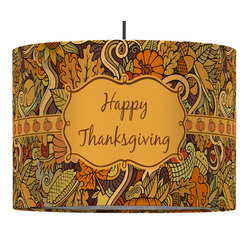 Thanksgiving Drum Pendant Lamp (Personalized)
