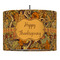 Thanksgiving 16" Drum Pendant Lamp - Fabric