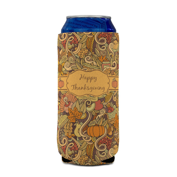 Thanksgiving 16oz Can Sleeve - FRONT (on can)