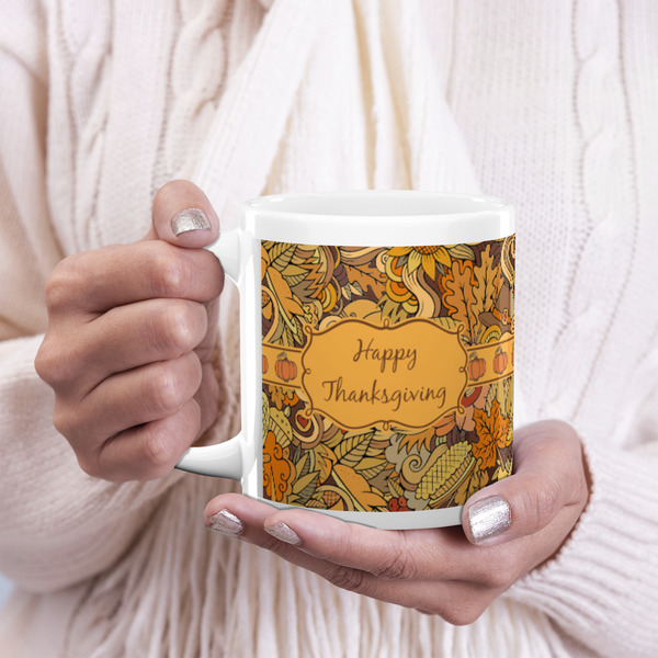 Thanksgiving 20oz Coffee Mug - LIFESTYLE