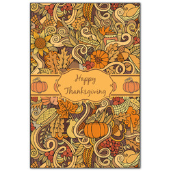 Thanksgiving Wood Print - 20x30