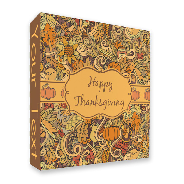 Thanksgiving 3 Ring Binders - Full Wrap - 2" - FRONT