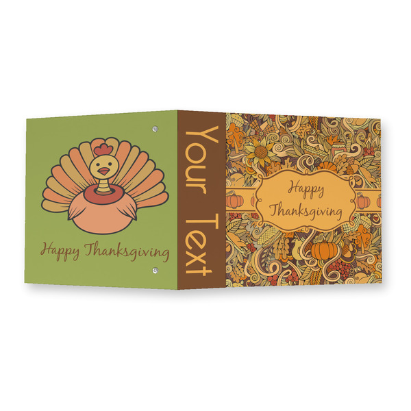 Thanksgiving 3 Ring Binders - Full Wrap - 2" - OPEN OUTSIDE