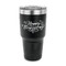Thanksgiving 30 oz Stainless Steel Ringneck Tumblers - Black - FRONT