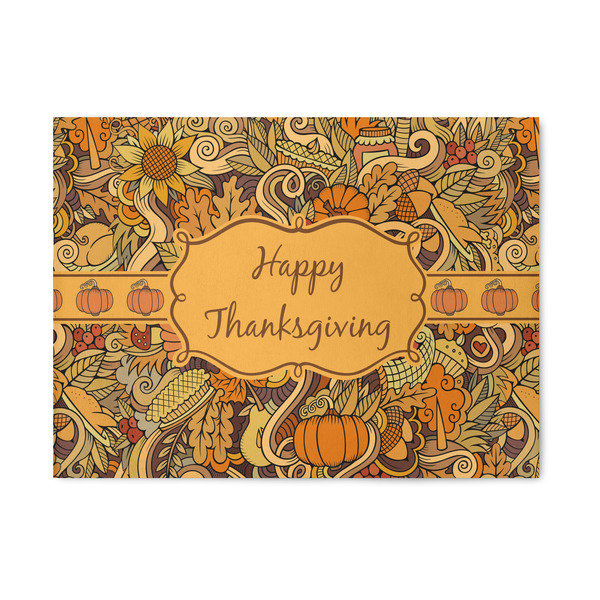 Custom Thanksgiving Area Rug (Personalized)