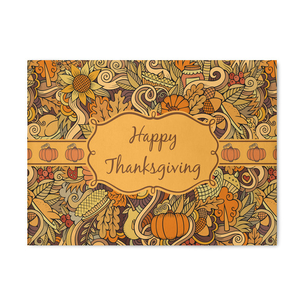Custom Thanksgiving 5' x 7' Indoor Area Rug