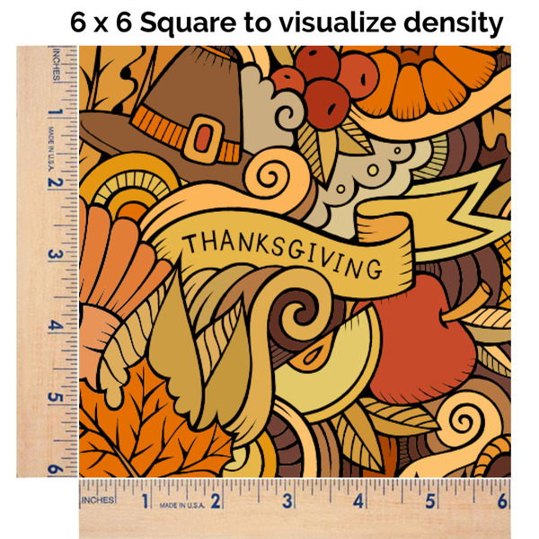 Thanksgiving 6x6 Swatch of Fabric