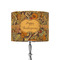 Thanksgiving 8" Drum Lamp Shade - Fabric
