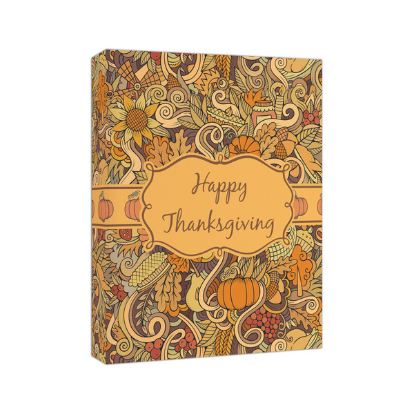 Thanksgiving 8x10 - Canvas Print - Angled View