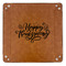 Thanksgiving 9" x 9" Leatherette Snap Up Tray - APPROVAL (FLAT)