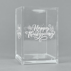 Thanksgiving Acrylic Pen Holder