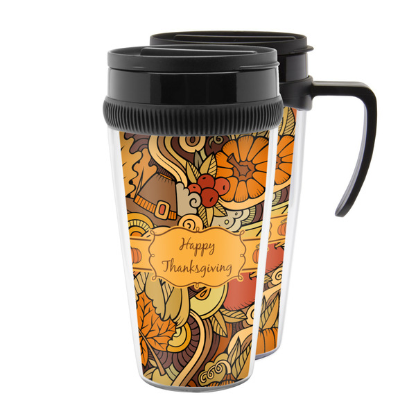 Custom Thanksgiving Acrylic Travel Mug