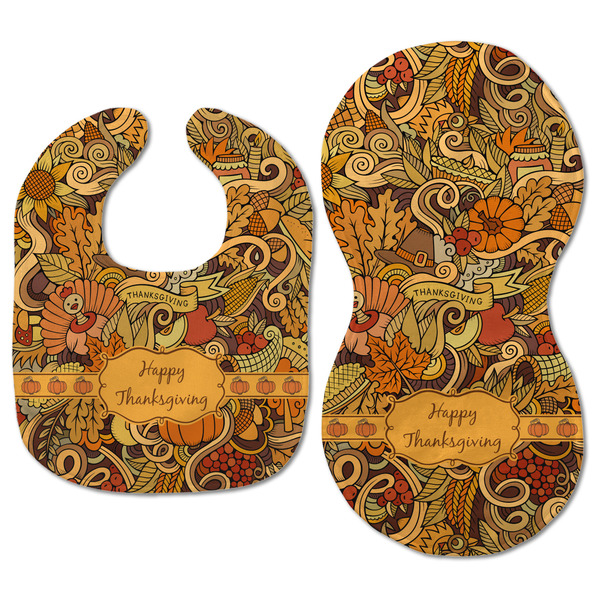Thanksgiving Baby Bib & Burp Set - Approval (new bib & burp)