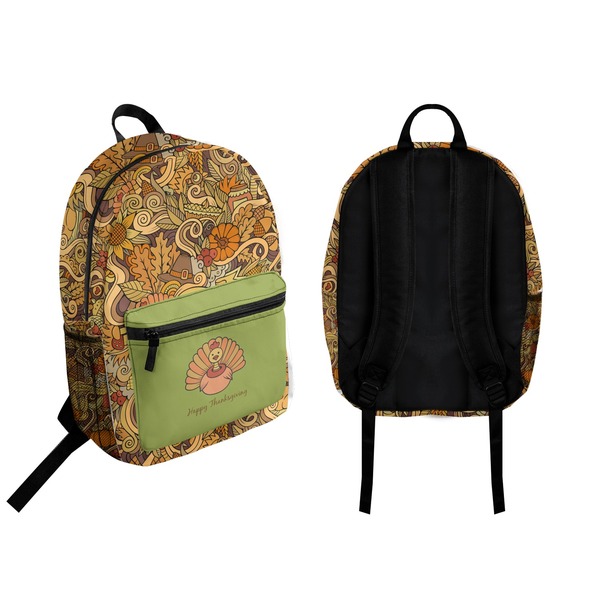 Thanksgiving Backpack front and back - Apvl