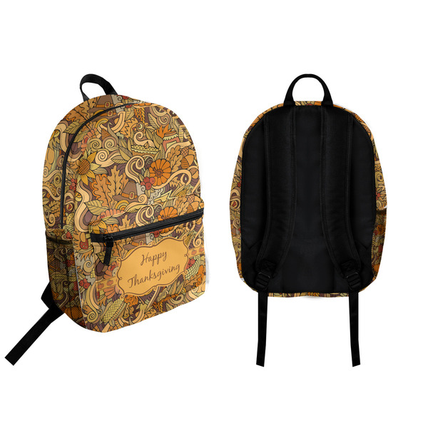 Thanksgiving Backpack front and back - Apvl