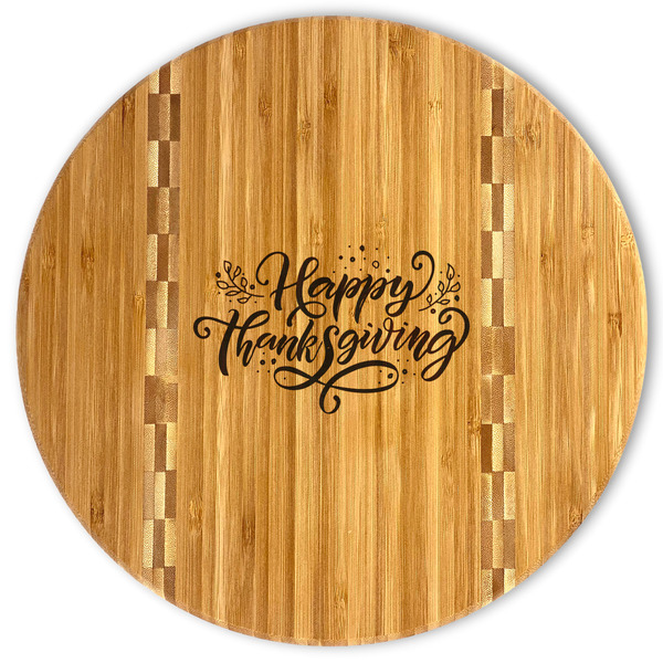 Custom Thanksgiving Bamboo Cutting Board