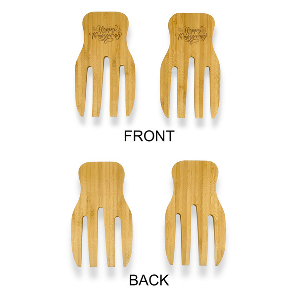 Thanksgiving Bamboo Salad Hands - APPROVAL