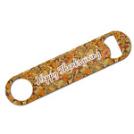 Thanksgiving Bar Bottle Opener - White
