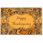 Thanksgiving Woven Mat (Personalized)
