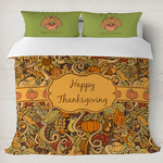 Thanksgiving Duvet Cover Set - King (Personalized)