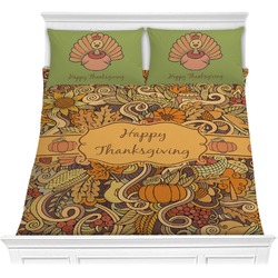 Thanksgiving Comforter Set - Full / Queen (Personalized)