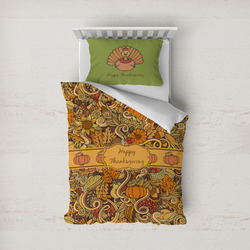Thanksgiving Duvet Cover Set - Twin (Personalized)