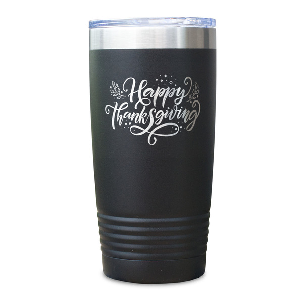Thanksgiving Black Polar Camel Tumbler - 20oz - Single Sided - Approval