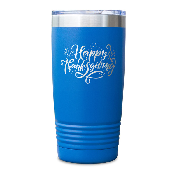Thanksgiving Blue Polar Camel Tumbler - 20oz - Single Sided - Approval