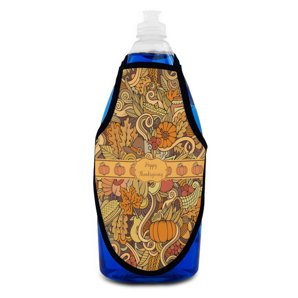 Thanksgiving Bottle Apron - Soap - FRONT