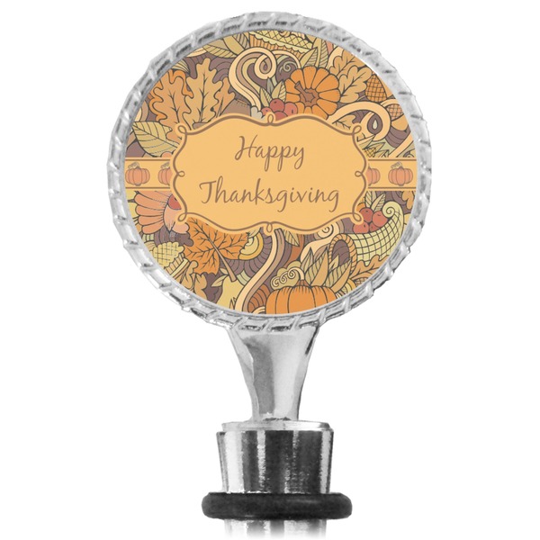 Thanksgiving Bottle Stopper Main View