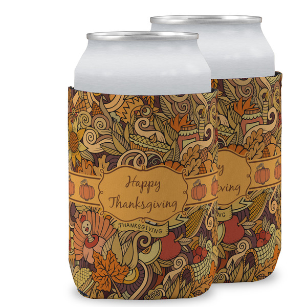 Custom Thanksgiving Can Cooler (12 oz)