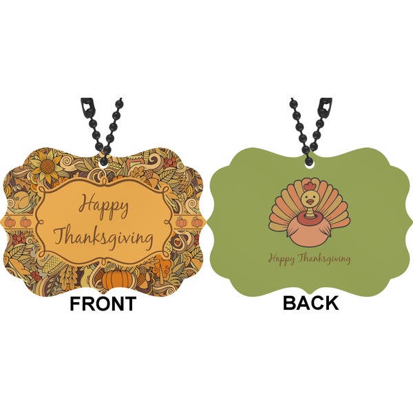 Thanksgiving Car Ornament (Approval)