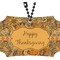 Thanksgiving Rear View Mirror Ornament (Personalized)